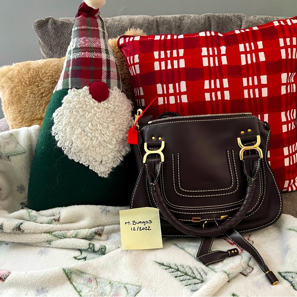 Chloe Marcie Satchel Calfskin